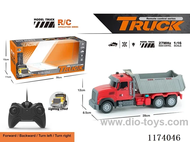4ch rc dump truck