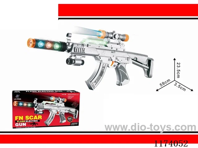 Light music vibrating gun