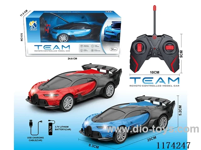 1:22 4ch rc car with light