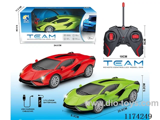1:22 4ch rc car with light