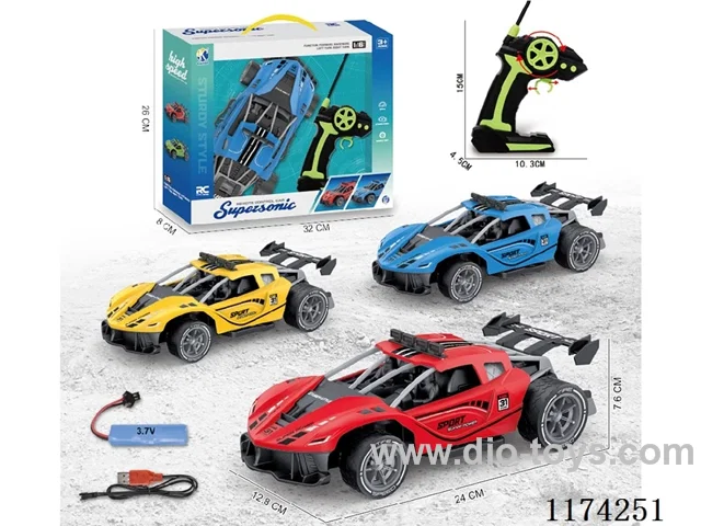 1:16 4ch rc car included battery
