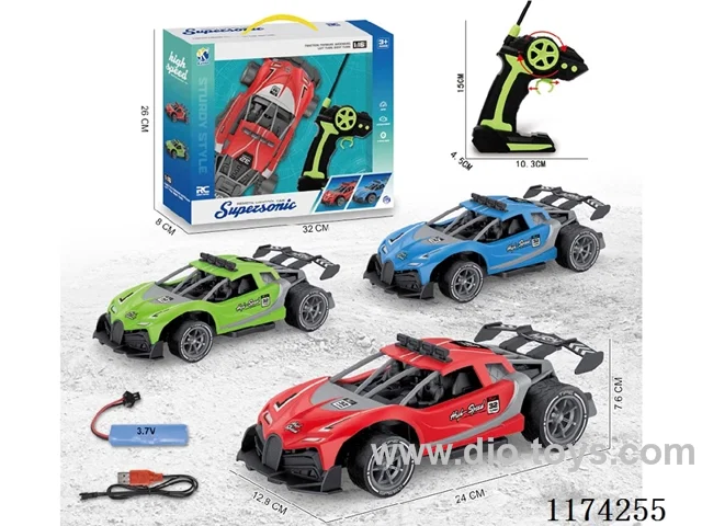 1:16 4ch rc car included battery