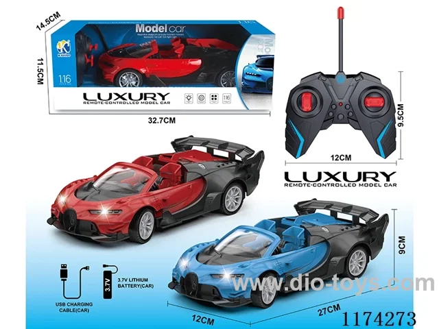 1:16 4ch rc car with light