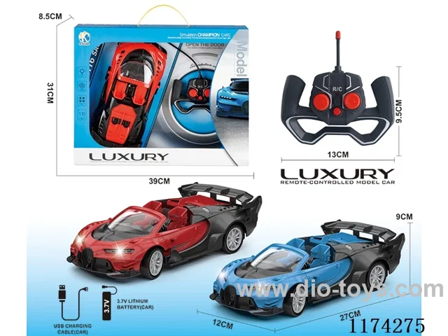 1:16 4ch rc car with light