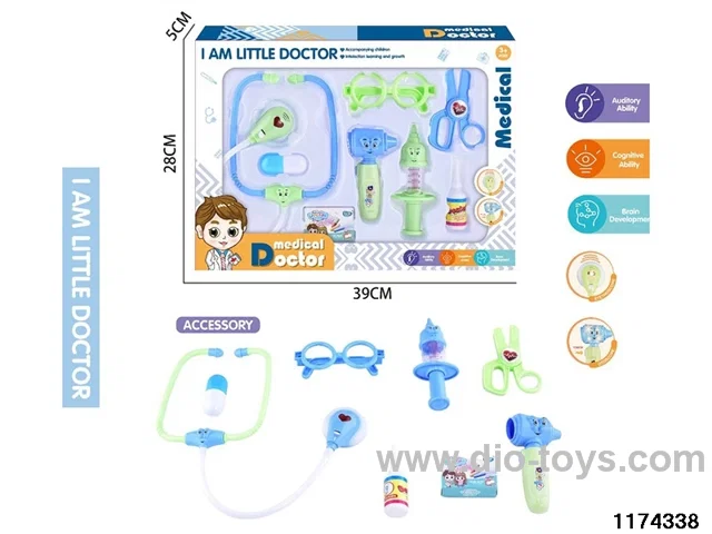 Sound and light medical kit