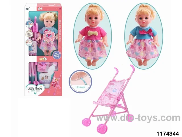 14 inch doll set with IC included battery