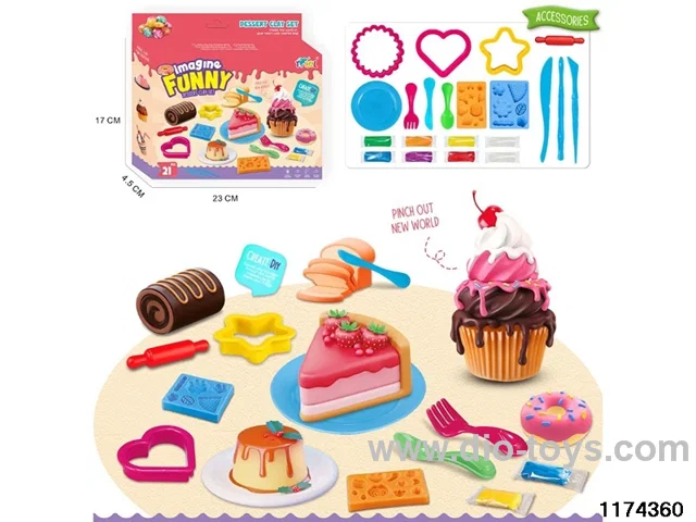 DIY Colorful Clay Set