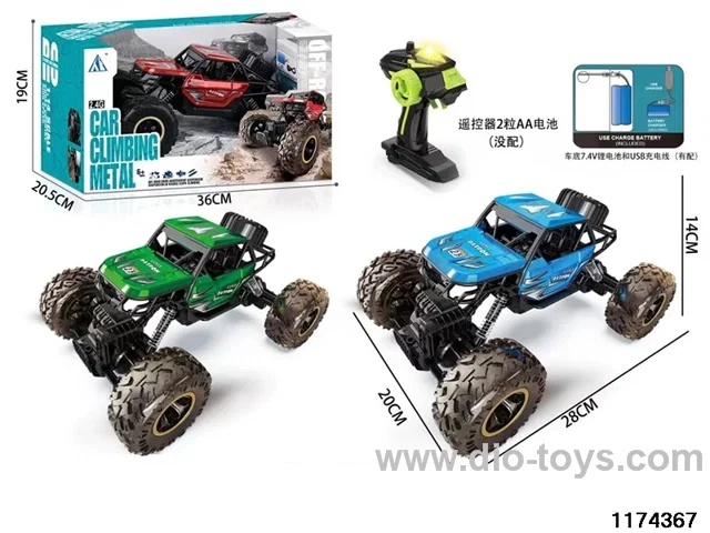 1:14 2.4G Alloy Climbing RC Car