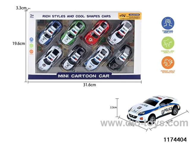 Pull back car