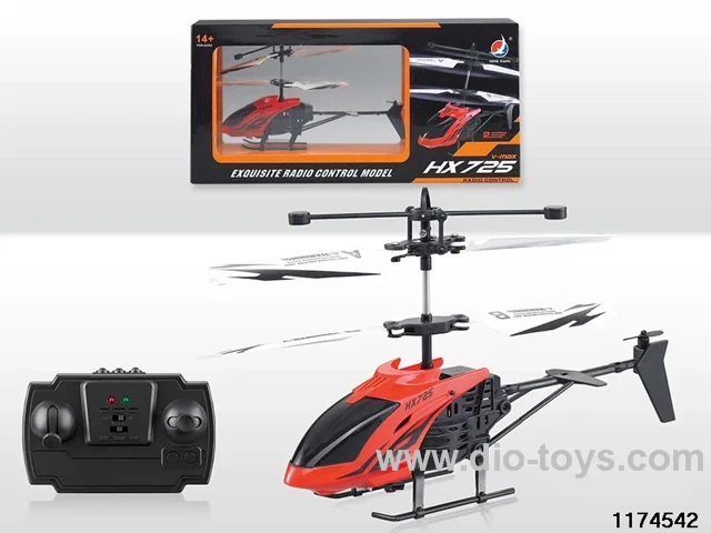 Lighted 2ch helicopter