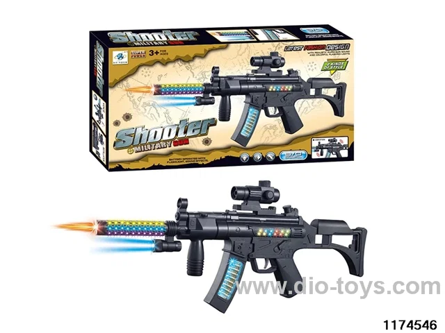 Electric sound and light gun