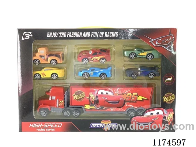 Cars Carrying Case 7pcs