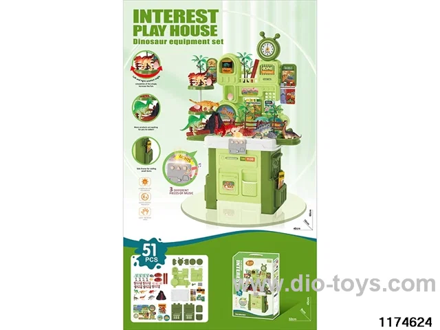 dinosaur stand table W L/M(51PCS)