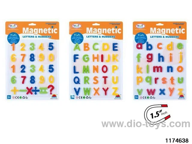 Magnetic Alphanumeric Set