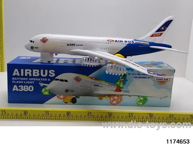 Electric Lighted Voice Airplane  not included battery