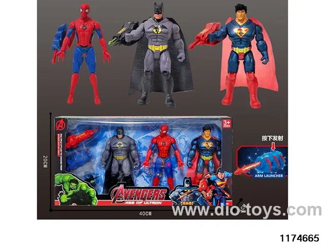 17CM Avengers with Lights Plus Weapons