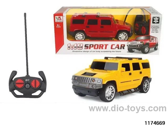 1:18 4ch RC car(without electricity)
