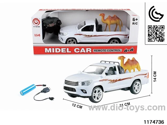 1:14 4ch RC car with lighr(electricity package)