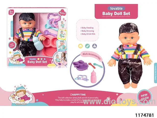 9 inch doll set