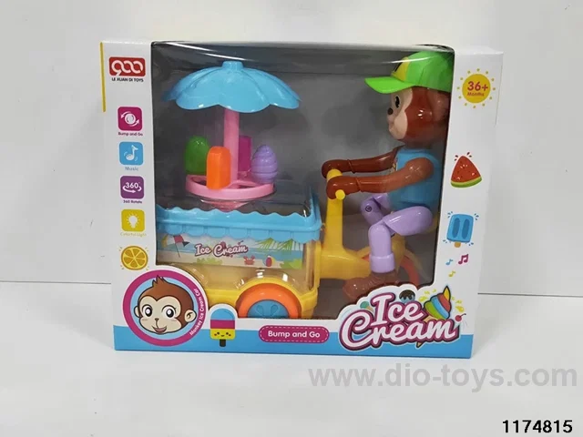 Electric Universal Lighted Ice-cream Truck