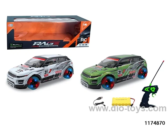 1:10 4ch RC car (electricity included)