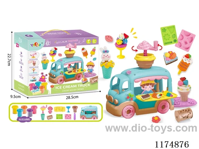 colored clay set