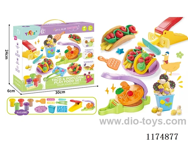 colored clay set