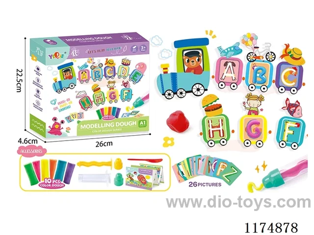 colored clay set