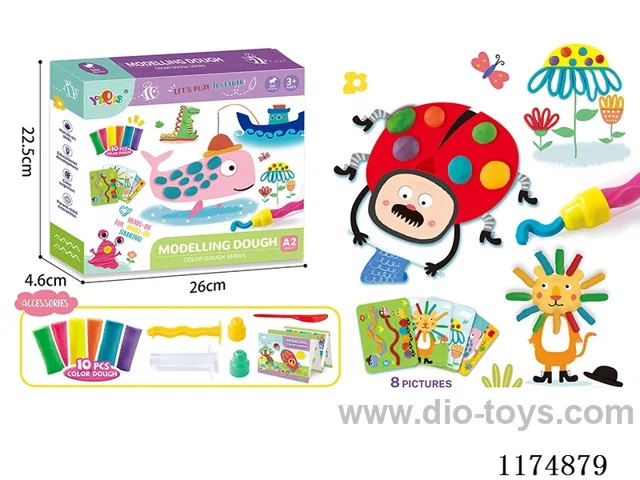 colored clay set