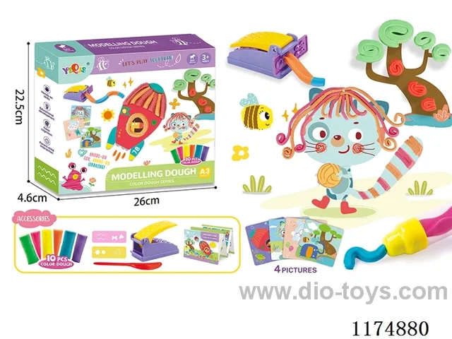 colored clay set