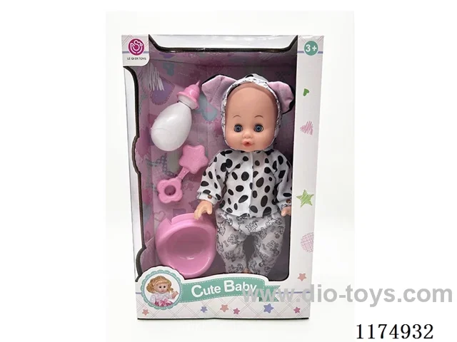 14” Animal Doll with 6 Voices, Accessories, included 3*AG13 Batteries