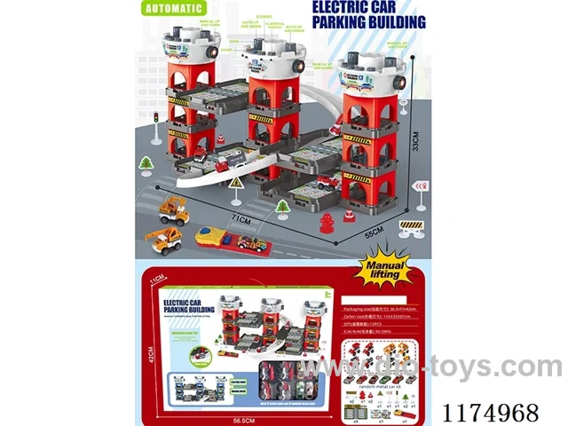 Electric Parking Garage Fire Engineering Mix