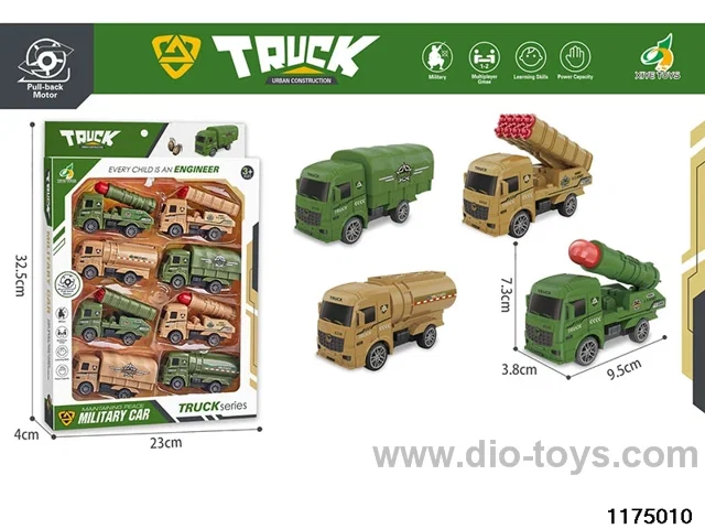 pull back military vehicle