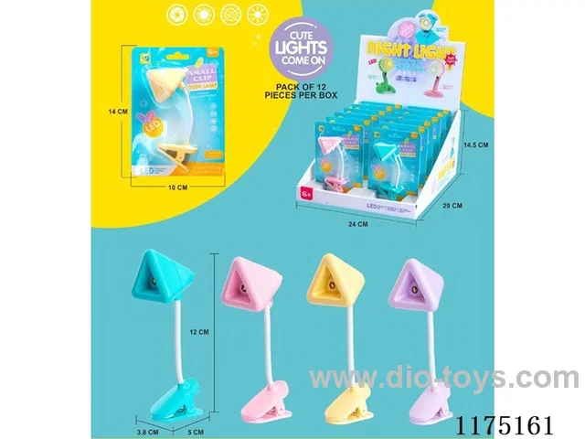 Triangle Clip Night Light (Battery)