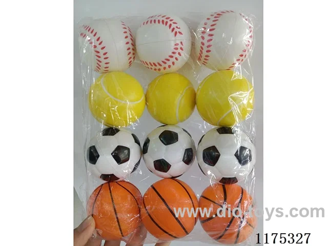 6PCS 10cm Solid PU Balls