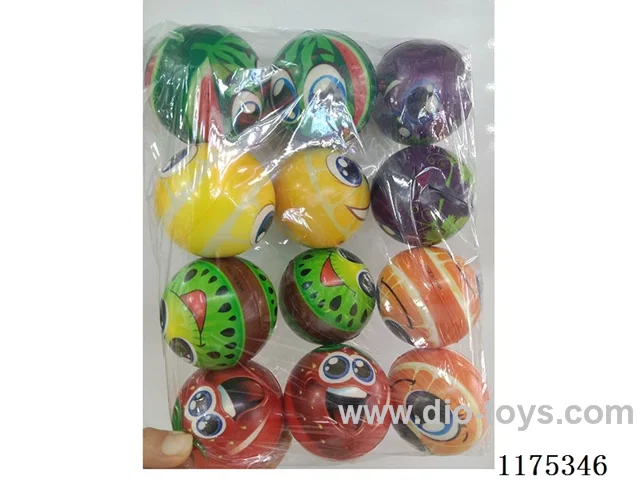 12PCS 7.6cm Solid PU Balls