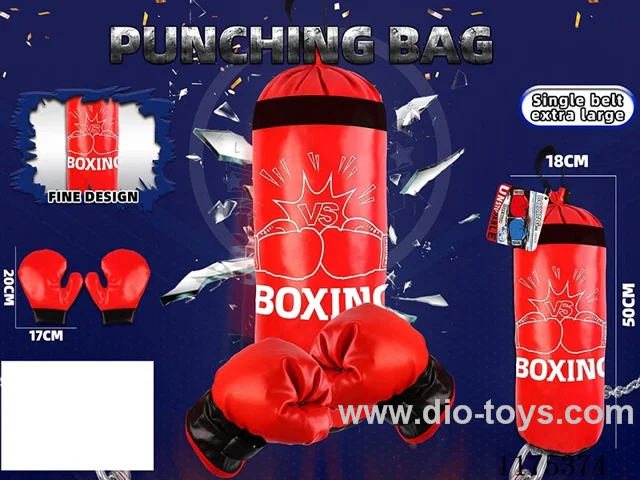Single Strap Boxing Bag (Size XXL) - Boxing Red