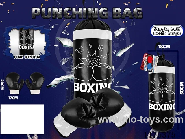 Single strap boxing bag (size XXL) -boxing black