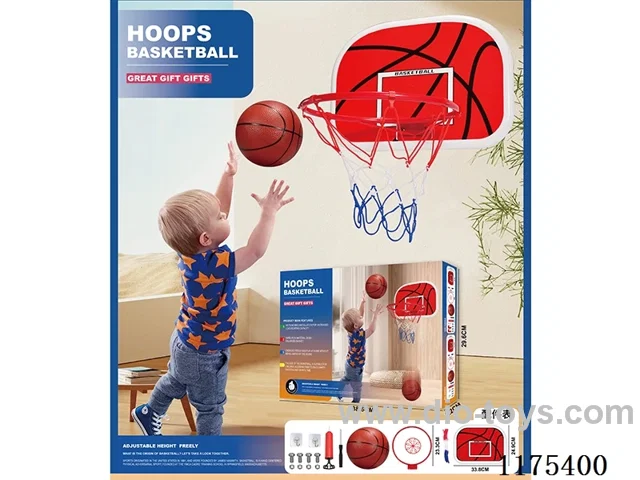 23.3cm iron frame hanging basketball board 【English Packing
