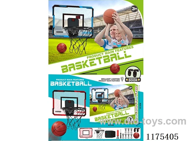 Red acrylic scoring basketball board (folding dunking hoop)