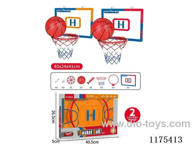 40*24*41 acrylic hanging basketball board iron frame combination [English Packing