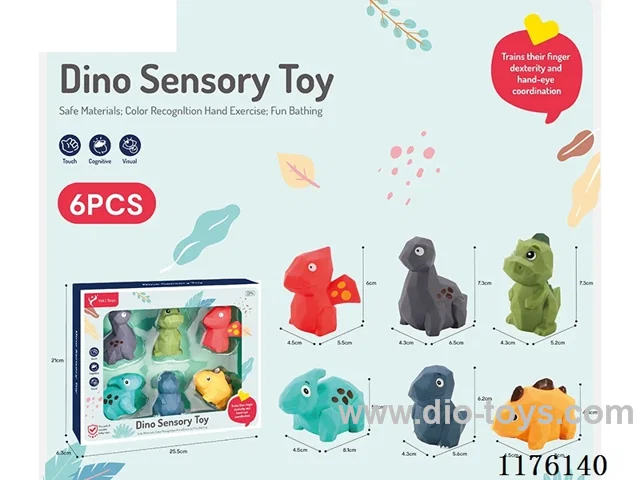 Vinyl Dinosaur 6PCS