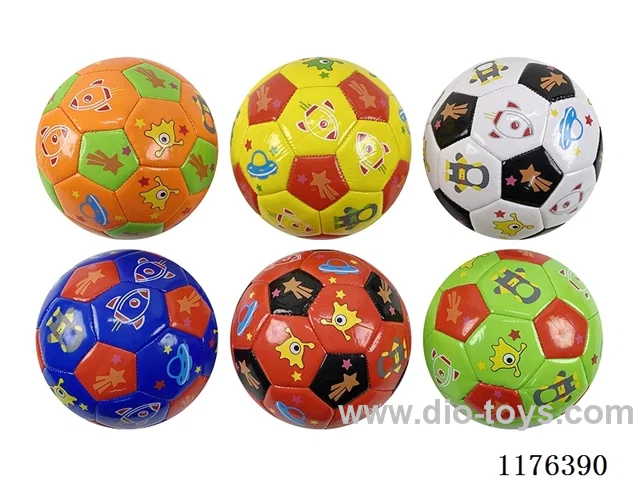 6” Soccer Ball Multi-Color Mix