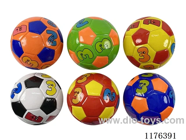 6” Soccer Ball Multi-Color Mix