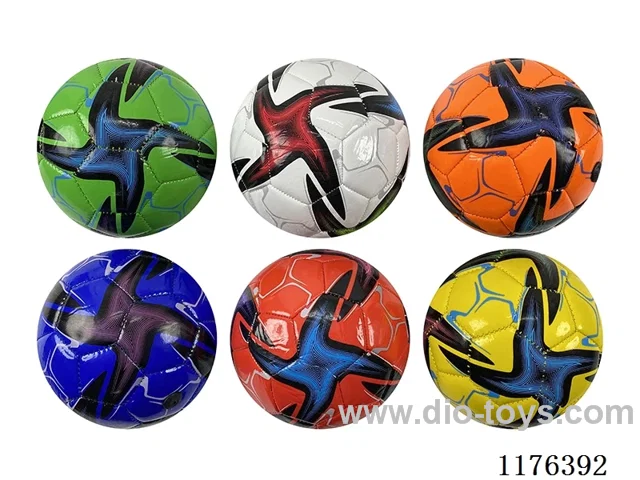 6” Soccer Ball Multi-Color Mix