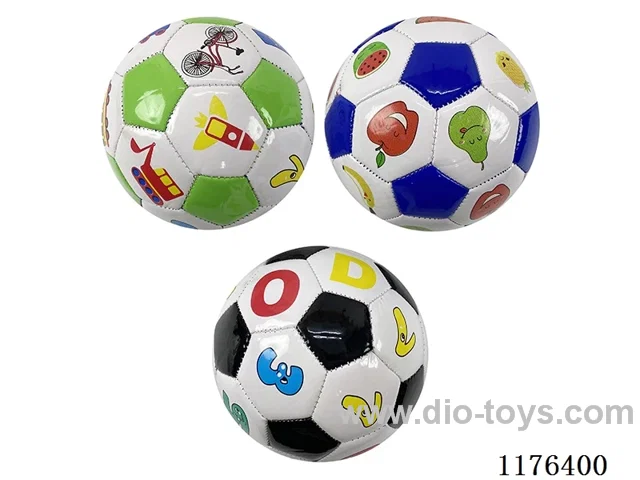 6” Soccer Ball Multi-Color Mix