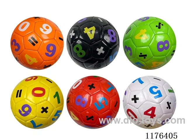 6” Soccer Ball Multi-Color Mix