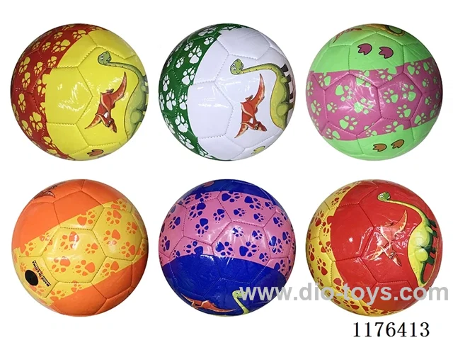 6” Soccer Ball Multi-Color Mix