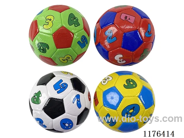 6” Soccer Ball Multi-Color Mix
