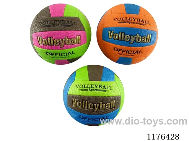 9” Volleyball Multi-Color Mix